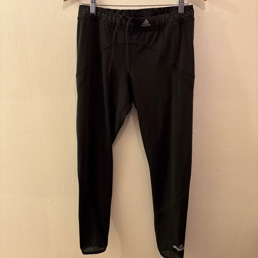 Stella McCartney x Adidas Black RUN Panelled Tights AX7134